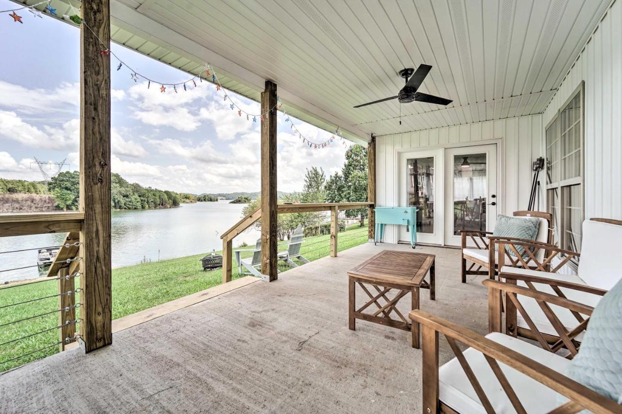 Cherokee Lake Home With Private Dock And Patio! Bean Station Екстериор снимка